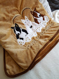 BLANKET • BROWN