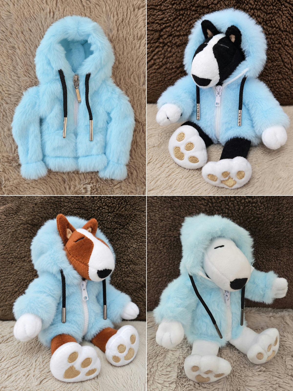 Hoodies for Keychains & Window Hugs