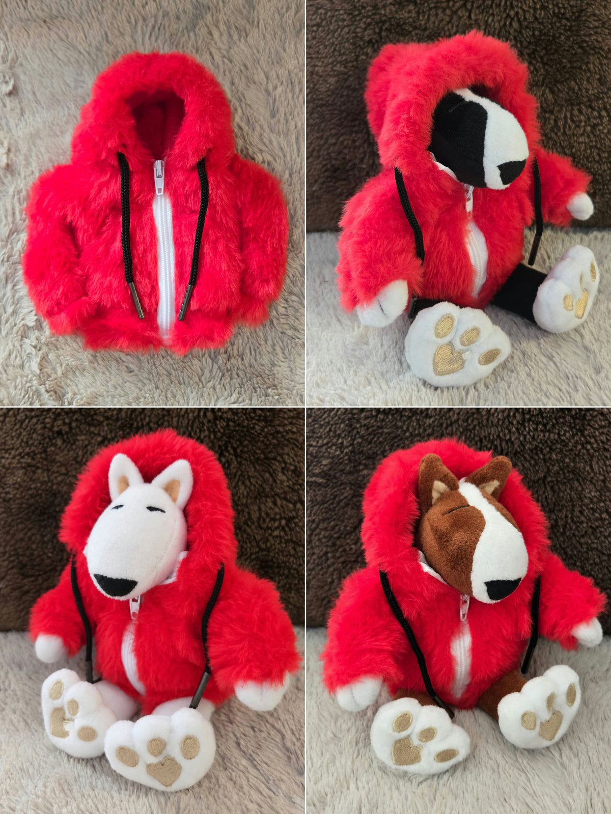 Hoodies for Keychains & Window Hugs